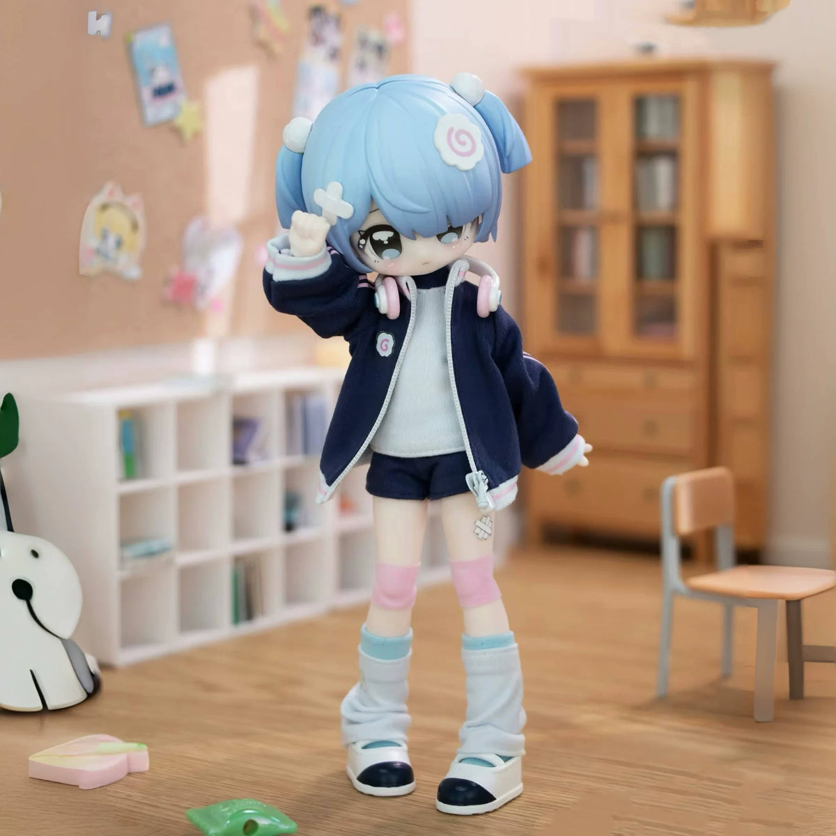 Anime-Style Collectible Figurine for Display