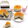 Miniature Cheese Cake for Dollhouse and 1:6 Scale Dolls