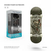 Mini Finger Skateboard with Art Patterns