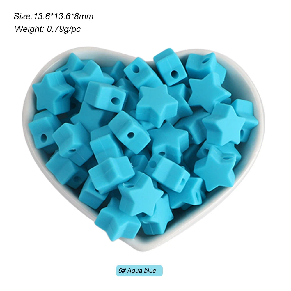 Silicone Charm Beads Set for DIY Jewelry Making