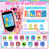 Kids' Smart Phone Toy with Dual Camera and 28 Learning Games