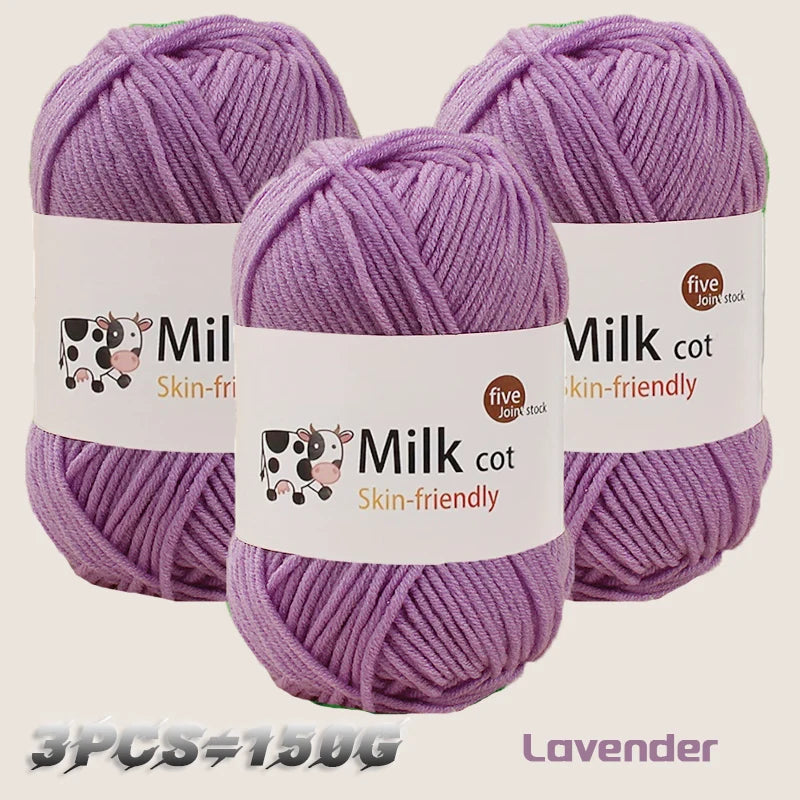 Soft Acrylic Yarn Ball – Medium Weight for Knitting & Crochet