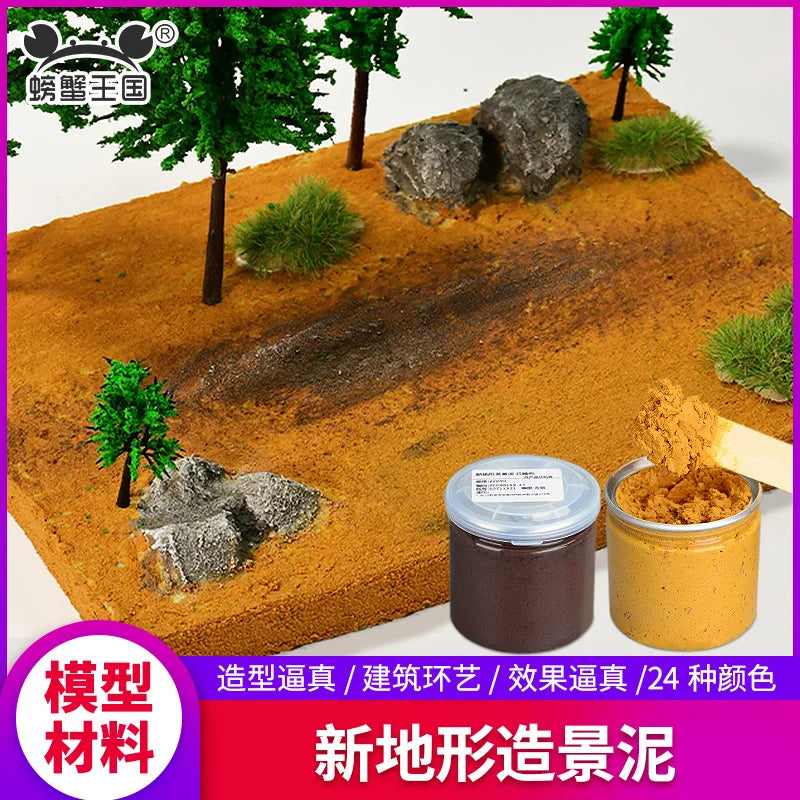 Modeling Clay for Dioramas & Terrain Building