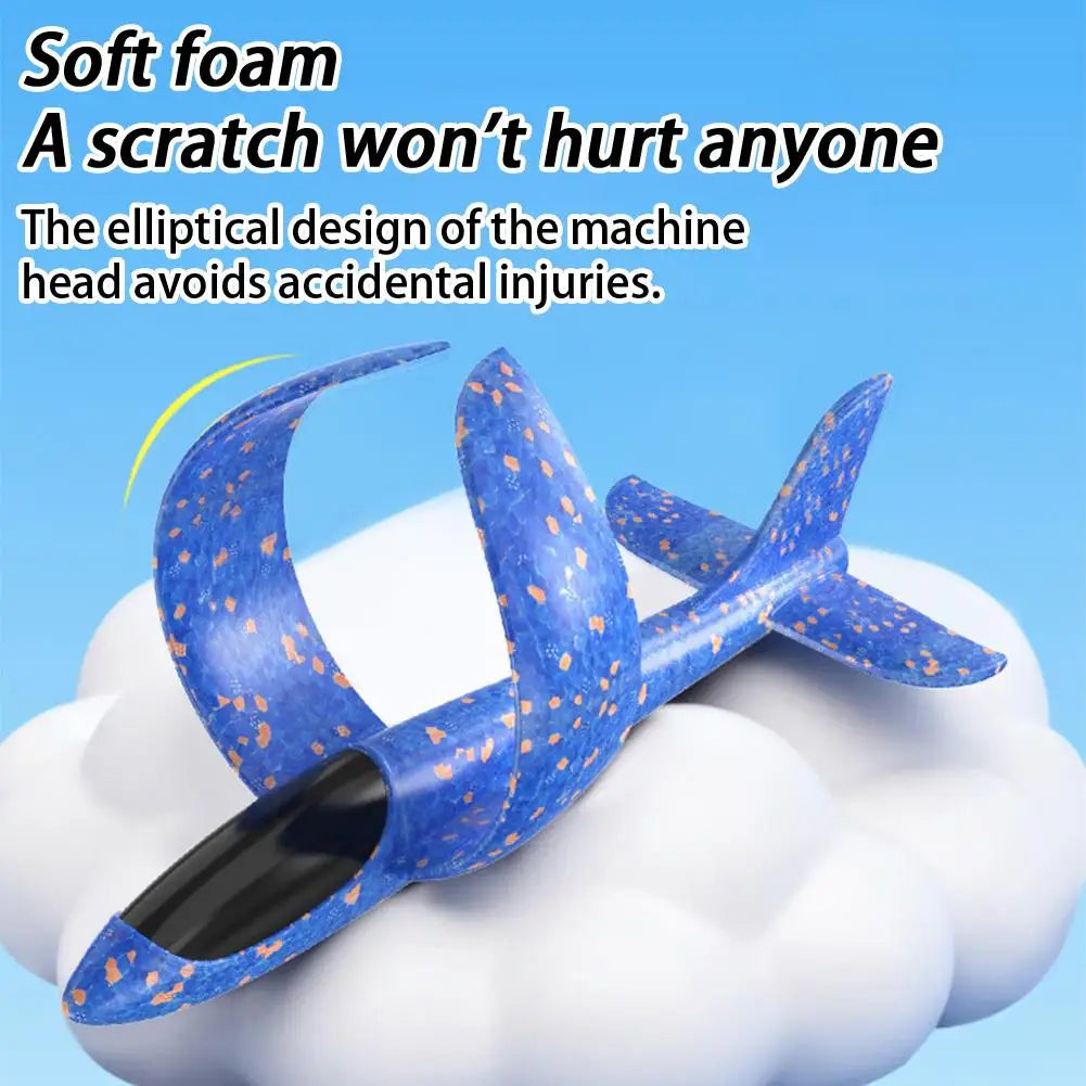 Catapult Foam Glider Plane Launcher Toy
