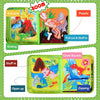 Felt Busy Book for Toddlers – Montessori Sensory Learning & Life Skills Activity Board