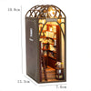 DIY Book Nook Kit – Magic House Wooden 3D Puzzle Bookshelf Insert