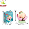 A set of 69 pieces of DIY flower succulent building blocks for desktop plant decor, packaged in a box.