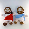 Breathing Jesus Plush Toy with Calming Sacred Heart Design