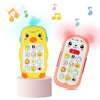 Musical Baby Phone Toy with Teether, Lights & Sounds