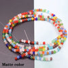 Mixed-Color Rondelle Glass Beads for Jewelry Making