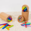 Wooden Color Sorting Toy for Toddlers – Montessori Fine Motor Skills Game