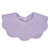 Cotton Baby Bibs with Burp Cloth – Soft Solid Color Bandana Scarf