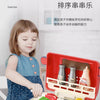 Kids Pretend Play BBQ Grill Set with Light & Sound