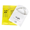 Yellow packaging for Shuffle SC33 classical nylon guitar strings with a white string and silver-plated copper wound set.