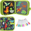 Reusable Erasable Doodle Book for Kids with 12 Watercolor Pens
