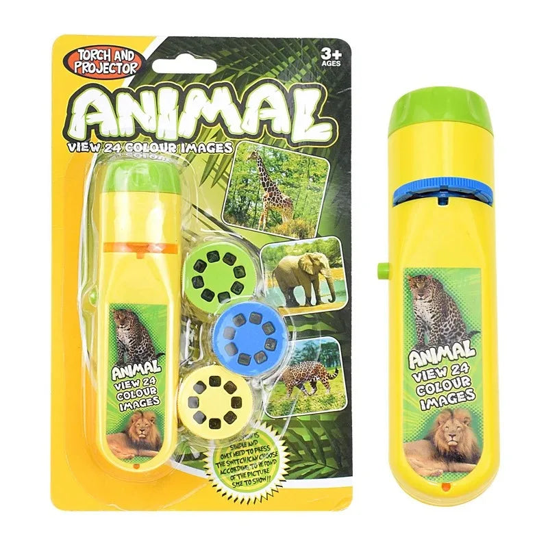 Kids' Story Projector Flashlight with Educational Patterns