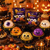 Halloween Mystery Squishy Fidget Toy — Glitter Pumpkin, Ghost & Skull Designs