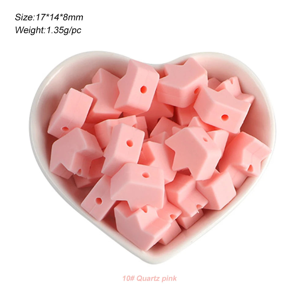 Silicone Charm Beads Set for DIY Jewelry Making