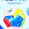 A colorful magnetic levitation cube called GAN Megaminx Maglev shown in a close-up view.