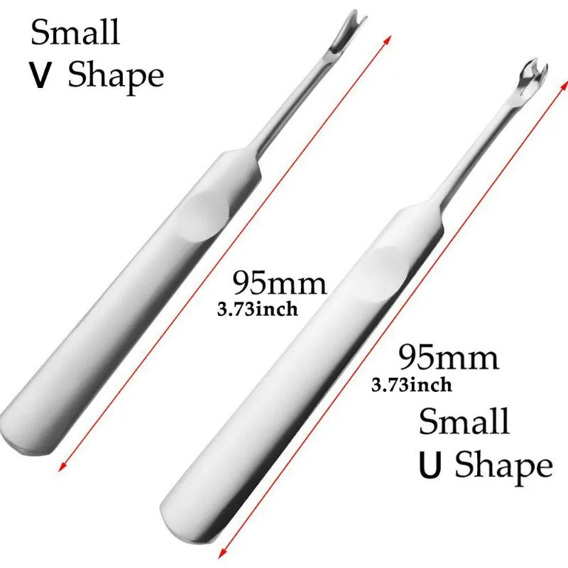 4-Piece Leather Edge Skiving and Grooving Tool Set