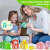 Farm Animal Matching House Montessori Toy for Toddlers