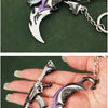Valorant Reaver 2.0 Karambit Metal Keychain