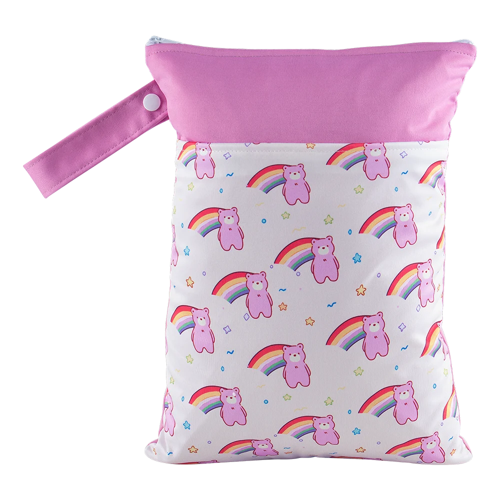 Waterproof Wet & Dry Bag for Swimwear, Diapers, and Gym Gear