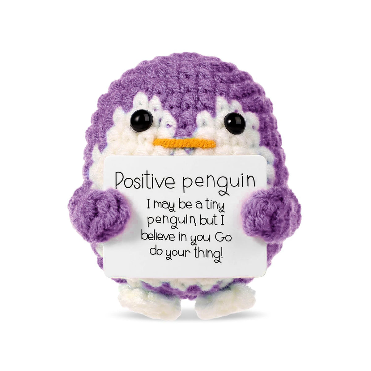 Handmade Crocheted Cat Plush – Positivity & Charm
