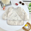 Waterproof Long Sleeve Baby Bib with Full Sleeve Protection