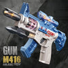 Light & Sound Toy Submachine Gun with Spinning Barrel