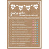 Baby Shower Guess Who Game Cards (Set of 10) for Mom or Dad