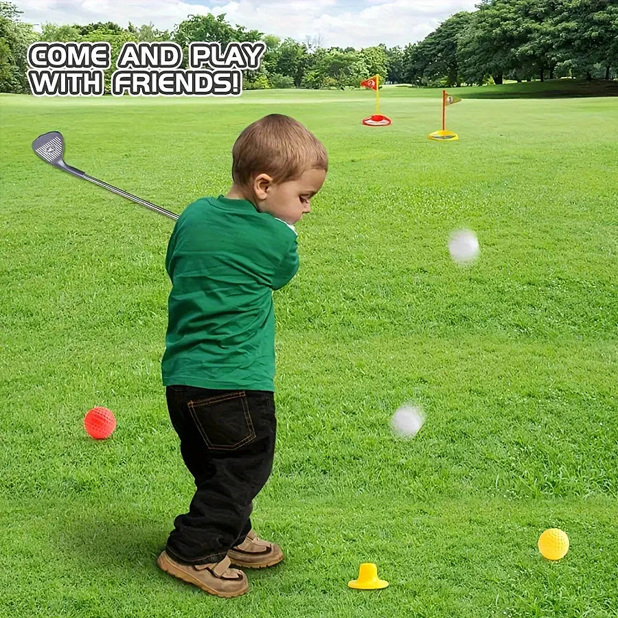 Kids Retractable Golf Club Set – Indoor & Outdoor Play