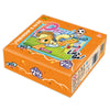 Orange box of My Little Pony Friendship cards with a themed pouch and text saying Friendship is Magic
