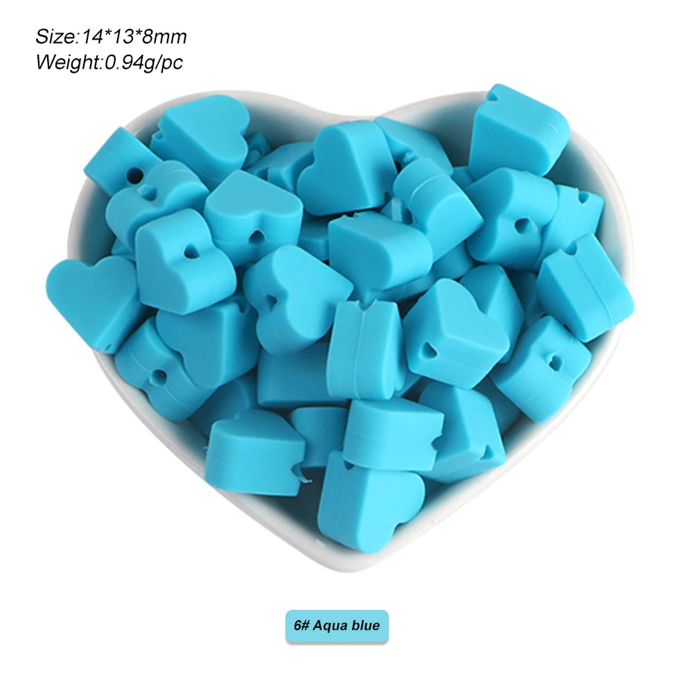 Silicone Charm Beads Set for DIY Jewelry Making