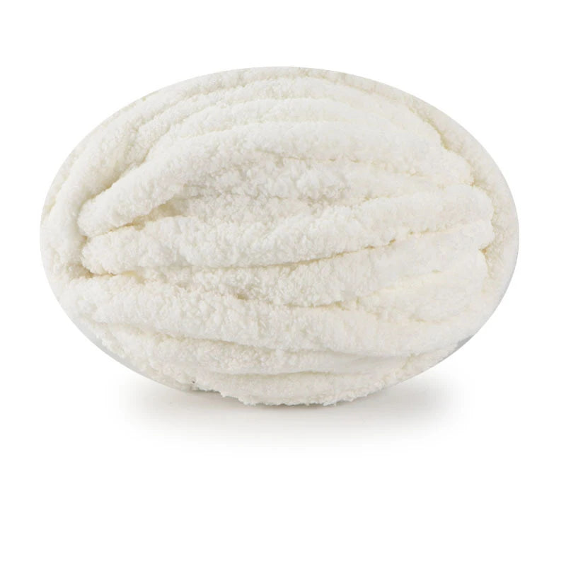 Chunky Chenille Yarn for Knitting and Crochet