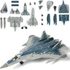 1:72 Scale SU-57S Stealth Fighter Aircraft Model Kit