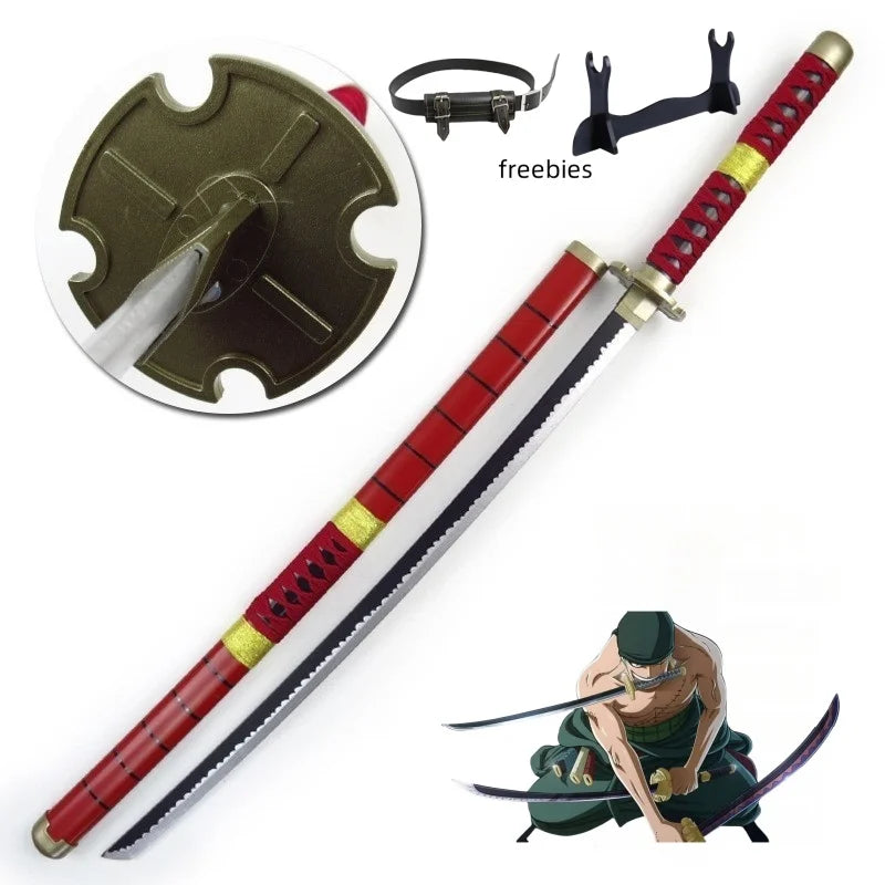 Roronoa Zoro Katana Cosplay Sword – 41-Inch Anime Replica