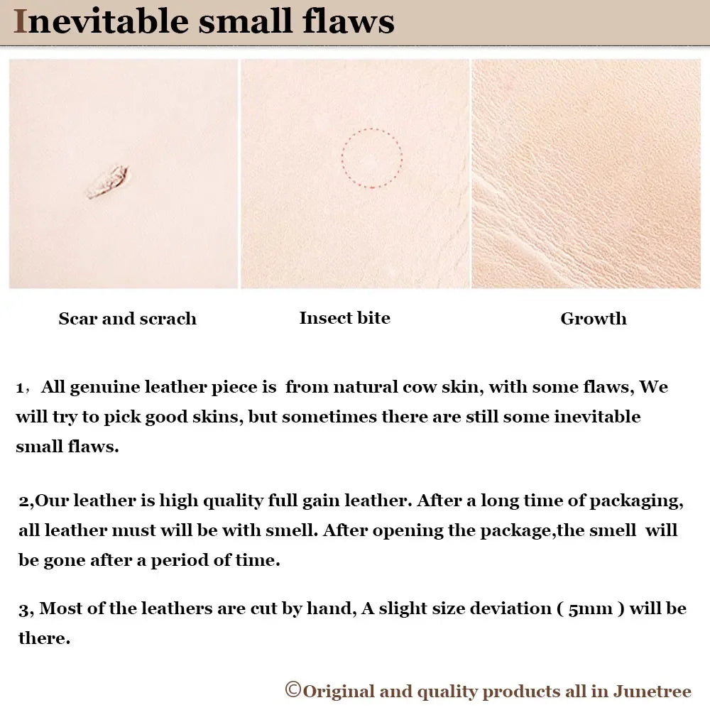 Vegetable Tanned Full Grain Cowhide Leather for Crafting