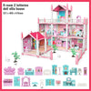 Dream Villa Dollhouse Playset with Furniture for Kids