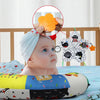High-Contrast Tummy Time Pillow for Baby Sensory Development
