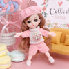 Posable Princess Doll with Outfit and Shoes