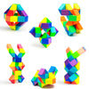 Rainbow Twist Puzzle Snake – Creative Fidget Toy for Kids & Adults