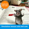 A gray mouse plush toy is shown on a document, with text indicating an explosive hot sale.