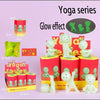 Luminous Mini Figurine Set - Cute Collectible Dolls for Home Decor