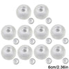 Clear silicone squishy stress ball covers with refillable shells
