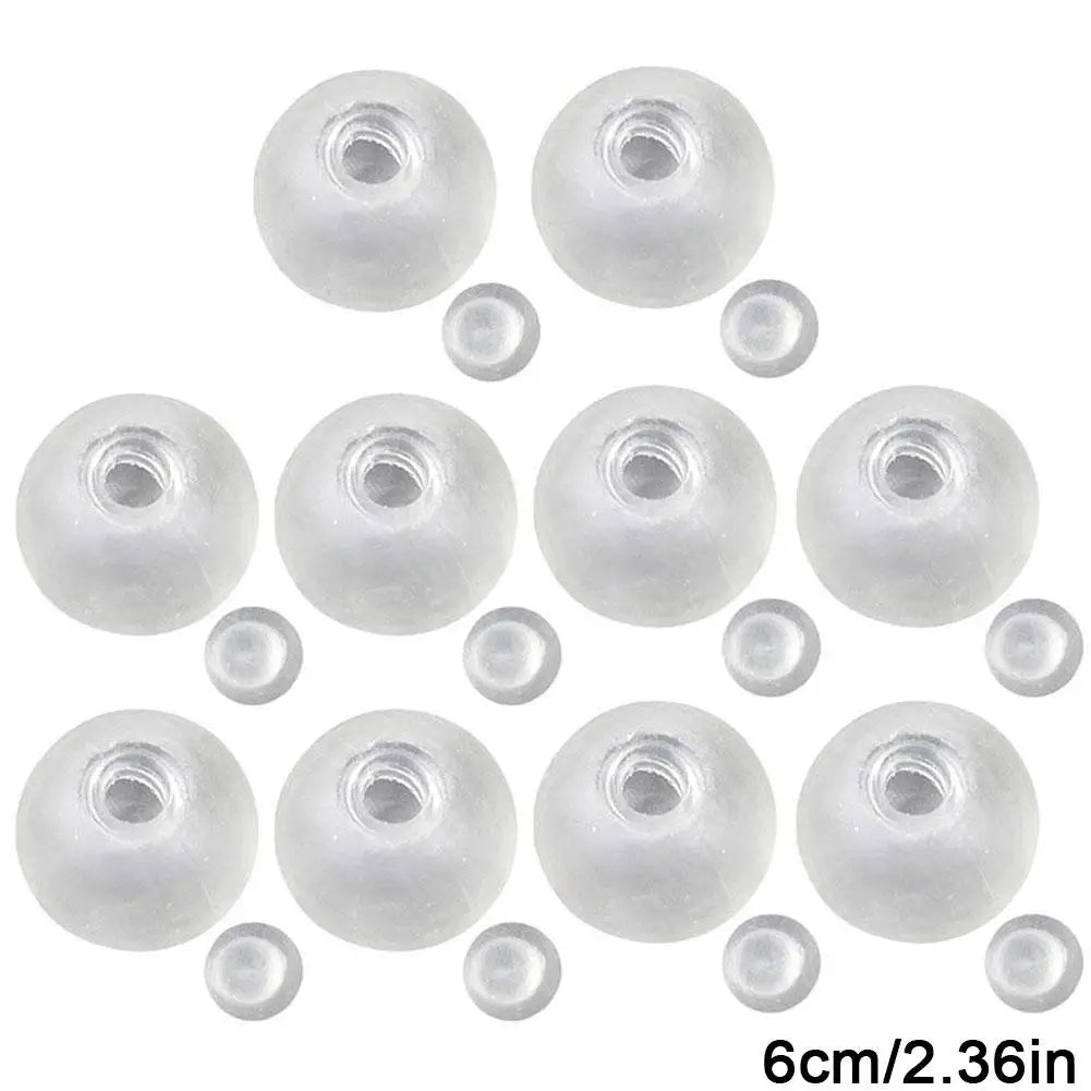 Clear silicone squishy stress ball covers with refillable shells