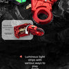 A red alloy fidget toy gun with a shell ejection mechanism and spinner is shown against a dark background.