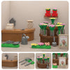 1:12 Dollhouse Furniture Set – Forest Animal Family Miniature Collection