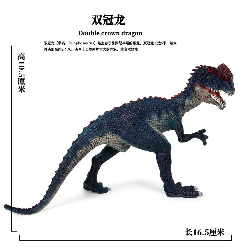 Realistic Dinosaur Figurine Collection for Imaginative Play