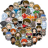 Cartoon Themed Kids Party Decoration Set with Face Stickers, Gift Bags & Slap Bracelets
